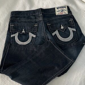 True Religion mens Dark Blue Jeans